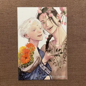 새벽의 노래 엽서 금박