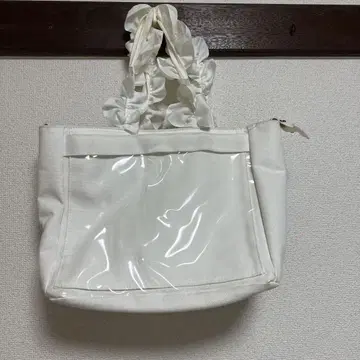 자카마트 프릴 토트백 A4