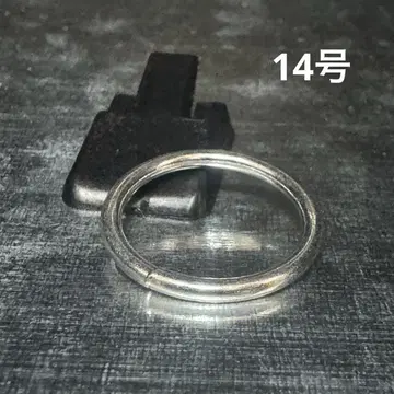 빈티지 패션반지 실버 14호 심플반지 레이어드