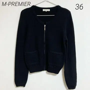 0551 M-PREMIER 엠프리미어 집업 니트 가디건