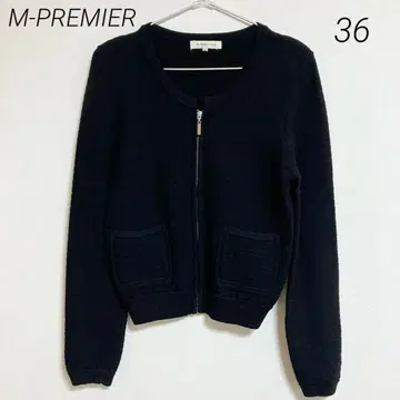 0551 M-PREMIER 엠프리미어 집업 니트 가디건