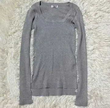 오라리 론 헤르만 별주 기가 U넥 코튼 스웨터