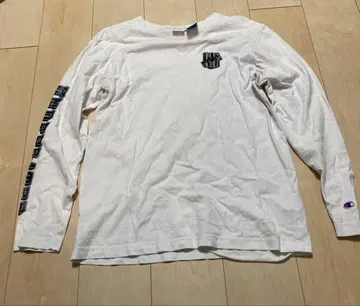 UNDEFEATED Champion 긴팔 티셔츠 화이트 M