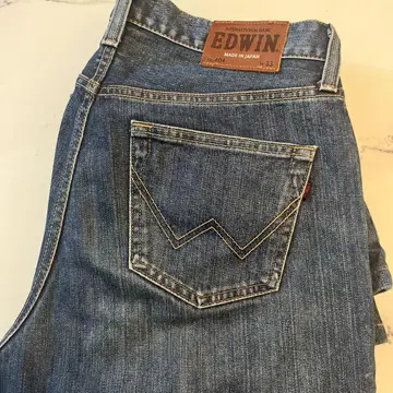 EDWIN 데님 팬츠 W 33 일본제
