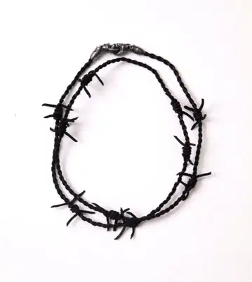 BACKLASH x Gild 가시철사 가죽 목걸이 팔찌 백래쉬