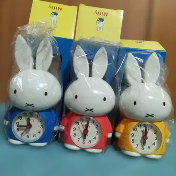 미피 탁상시계 3종 세트