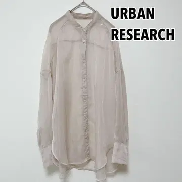 베이지 긴팔 블라우스 URBAN RESEARCH 어반 리서치