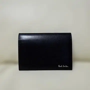 폴스미스 Paul Smith 명함지갑 카드 케이스 블랙 새상품급