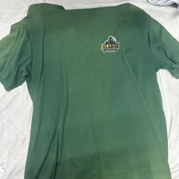XLARGE 고릴라 로고 T셔츠 L 그린