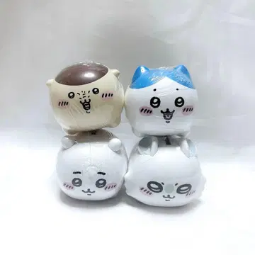 치이카와 (먼작귀) 저금통 밤만쥬 치이카와 하치와레 모몽가 4개 세트