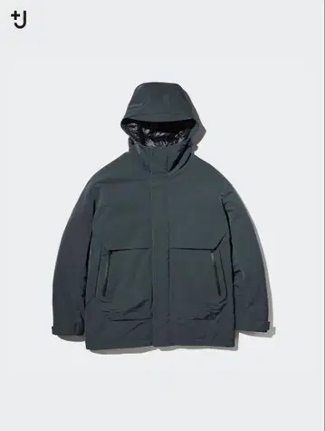 2025 복각 모델 UNIQLO +J 하이브리드 다운 오버사이즈 파카
