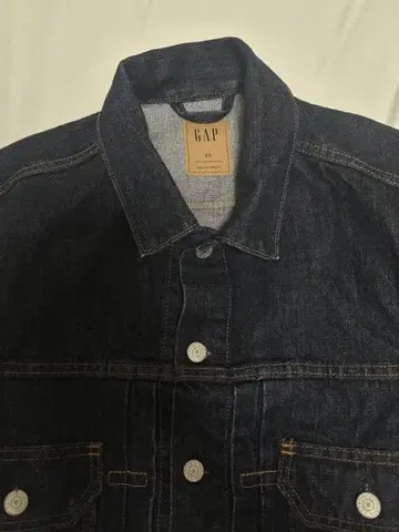 GAP 헤비웨이트 데님 자켓 다크린스