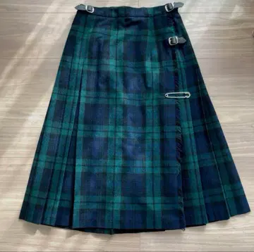 O'NEIL OF DUBLIN 체크 플리츠 스커트 US6 S 사이즈