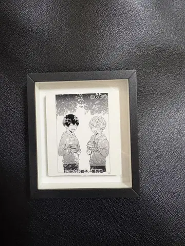 망각 배터리 애니메이트 카페 미니 프레임 배지 청봉 하류카 요 카나메