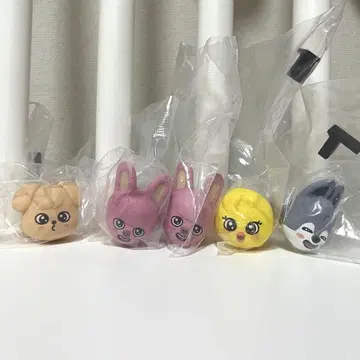 skzoo 가챠 푹신 링 포가리 돼끼 퍼핌 울프 찬