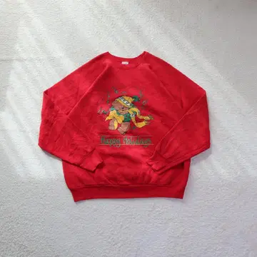 80s~90s USA제 빈티지 맨투맨 크리스마스 XL