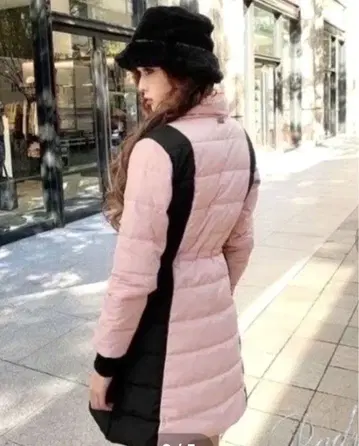 새상품급! Rady 핑크 다운 코트