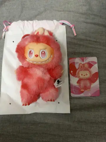 POPMART LABUBU 팝마트 라부부 빨간색