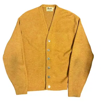 60s 70s -Barclay- acrylic knit cardigan