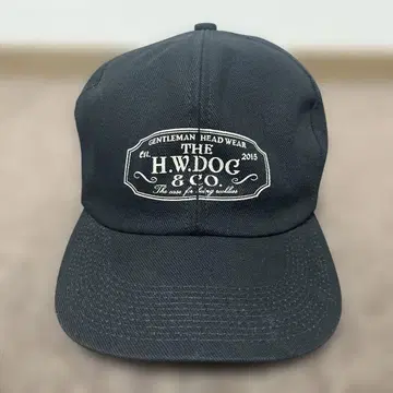 H.W.DOG & CO. 트래커 캡 블랙
