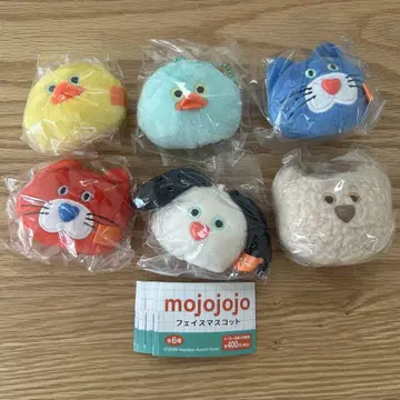 mojojojo 페이스 마스코트 전 6종 컴플리트 세트