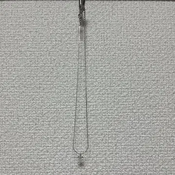 실버 눈꽃 목걸이 약 40cm