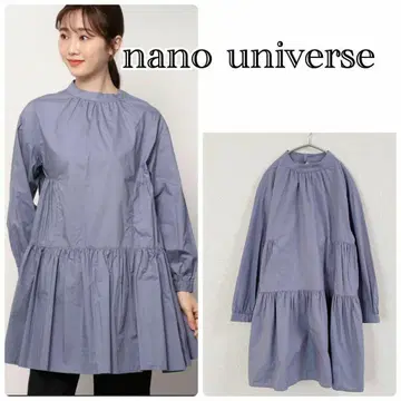 nano universe 나노 유니버스 긴팔 튜닉 블라우스