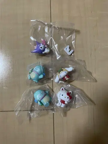 산리오 도로롱 요괴 피규어 5개 세트