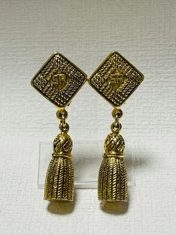 소니아 리키엘 태슬풍 귀찌 빈티지