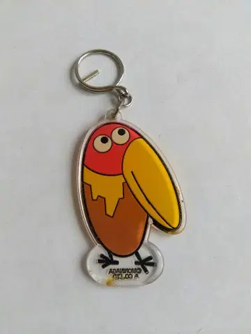 키로짱 모리나가 초코볼 빈티지 키링 아크릴