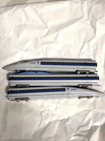 500계 신칸센 3량 tomix 라이트 점등 동력 작동 확인 완료