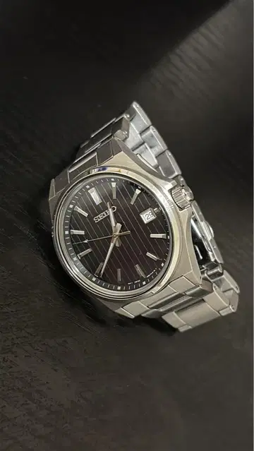 SEIKO 블랙 손목시계