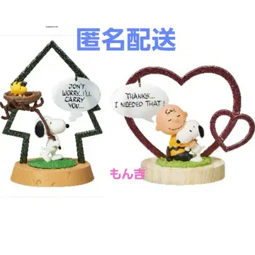 스누피 프레임 아트 컬렉션 WOOD HEART 2