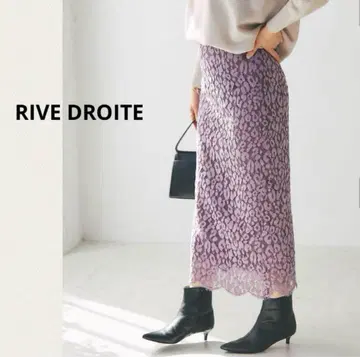 [ 새상품 ] RIVE DROITE 리브 드와 레이스 타이트 스커트 38
