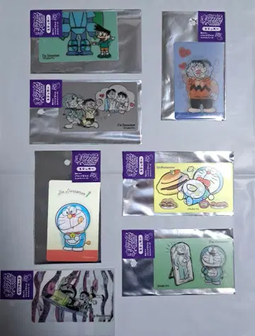 마지컬 백화점 도라에몽 스티커 x 클리어 카드 I'm Doraemon