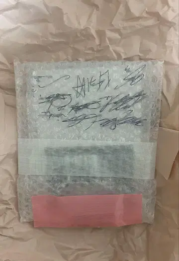 SUPER JUNIOR 사진 프레임 친필 사인