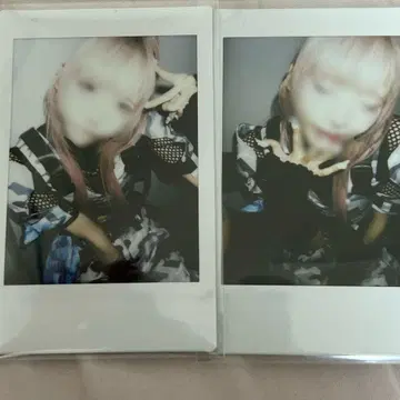 러브시크 하야테 폴라로이드 2장