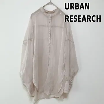 URBAN RESEARCH 어반 리서치 긴팔 블라우스 베이지