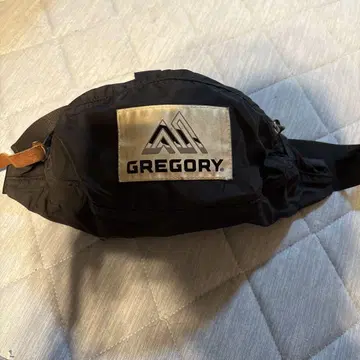 GREGORY 블랙 숄더백