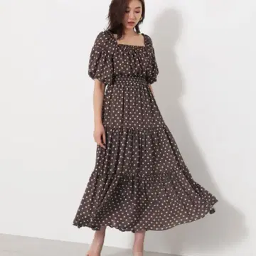 rienda 도트 원피스