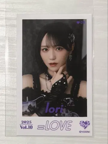 =LOVE 이코러브 노구치 이오리 미니 사진 Vol.10 레어 블랙 의상