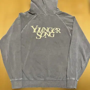 새상품급 younger song 빈티지 가공 후드티 L 사이즈