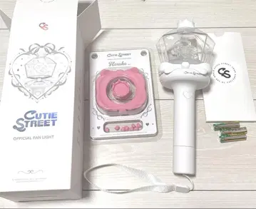 cutie street 큐스트 라이브 응원봉 사쿠라바 하루카 커스텀 세트