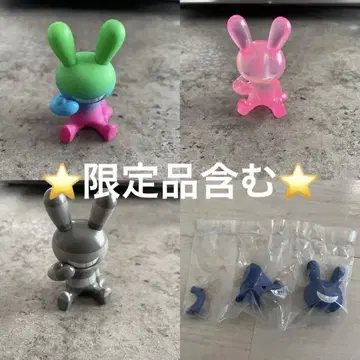블랙래빗 피규어 세트 4체 한정품 있음
