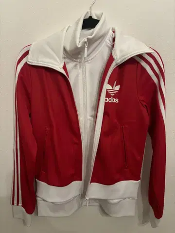 adidas 빨흰 저리 집업