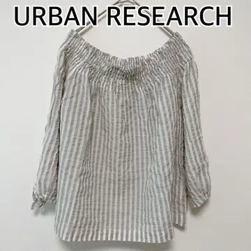 URBAN RESEARCH 어반 리서치 긴팔 블라우스 셔츠 그레이