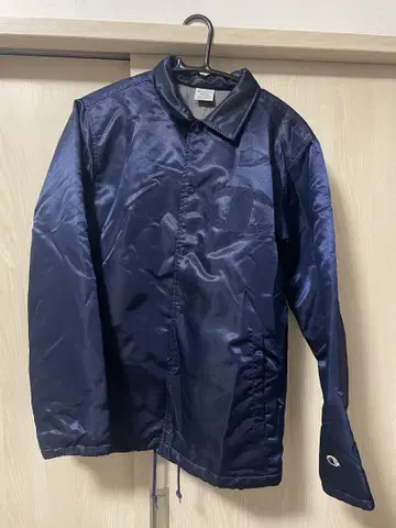 Champion 나일론 자켓 네이비