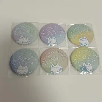 모쿠다이 카페 캔뱃지