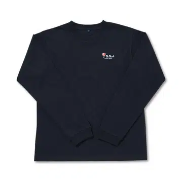 S.S.J 2025 블랙 롱T셔츠 M