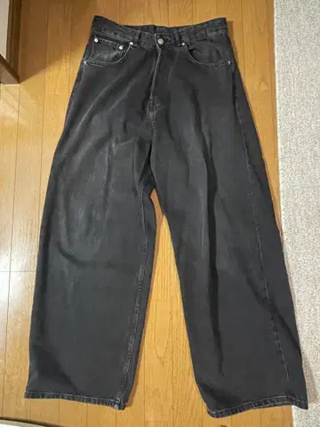 ZARA 슈퍼 배기 핏 청바지 사이즈 EU38